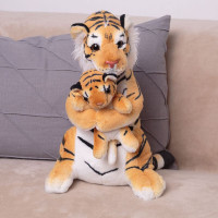 Мягкая игрушка Тигр с детенышем DW303007811BR